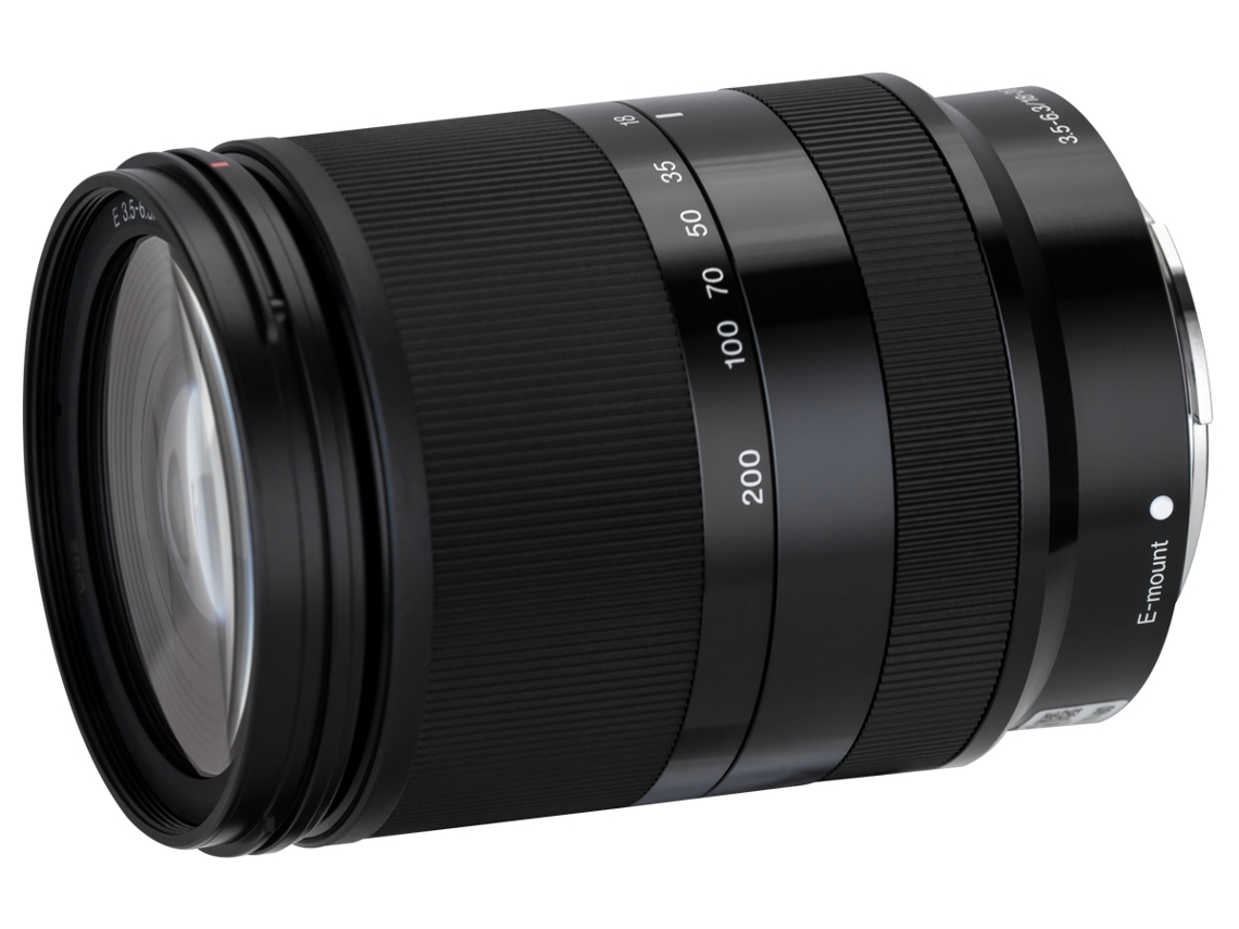 Objetiva SONY 18-200MM F3.5-6.3 OSS LE (Encaixe: Sony E - Abertura: f/3.5-6.3 - f/22-40)