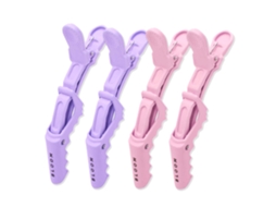 Set Pinças Anti Marcas Para Penteados Bloom Beauty