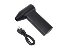Secador De Ar Elétrico Jet Dry Blower 130000rpm Com 3 Marchas Ajustáveis Preto Other