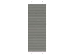 Vidaxl Antracite Plissada Cega 80x200 Cm Largura Tecido 79,4 Cm