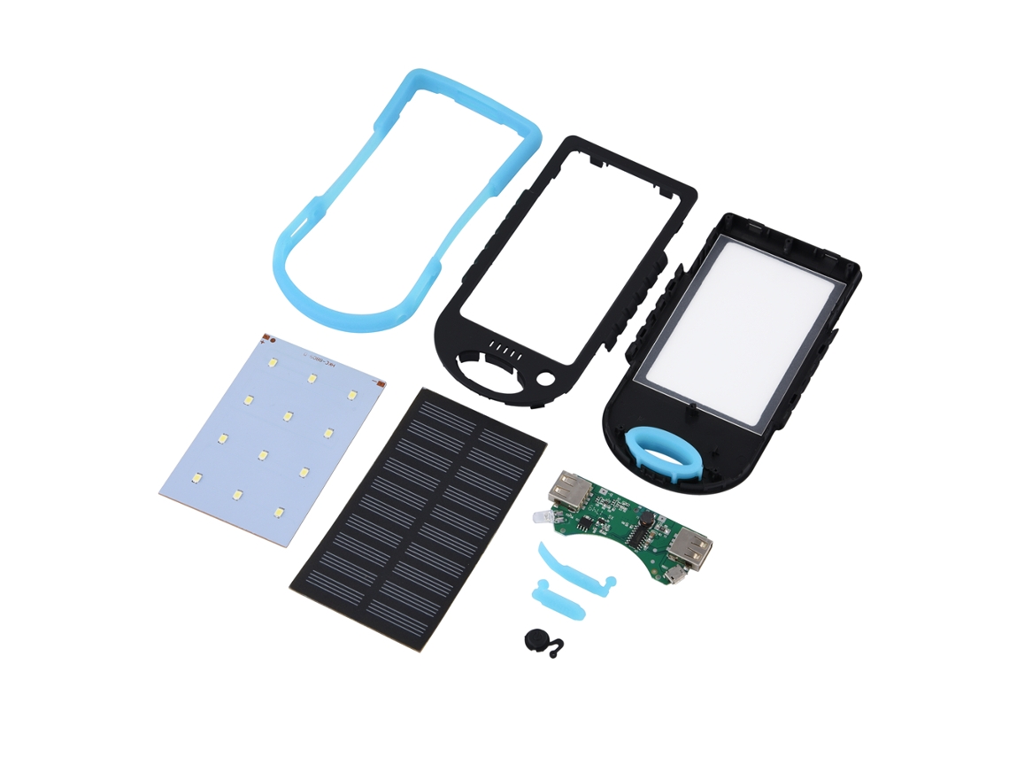 Kit de power bank solar de 5000mAh EOOCOO