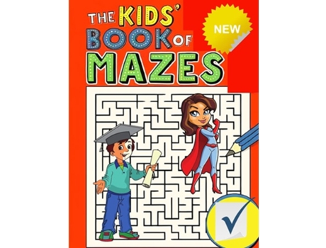 Livro Maze Puzzle Book For Kids Fun Mazes For Kids, Maze Activity Book Fun Mazes For Kids, Maze Activity Workbook De Exotic Publisher (inglês)