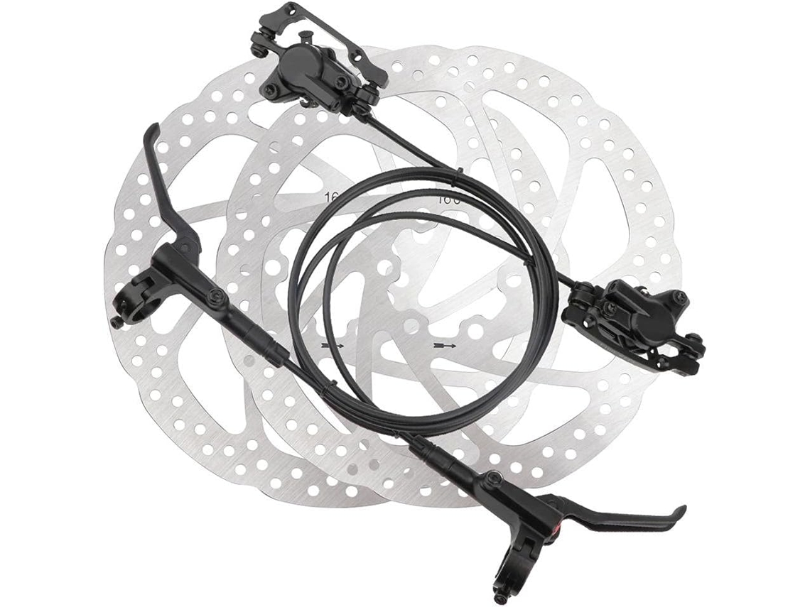 Freios A Disco Hidráulicos Para Mountain Bike, Conjunto De Freios De Liga De Alumínio, Siste Gokoco
