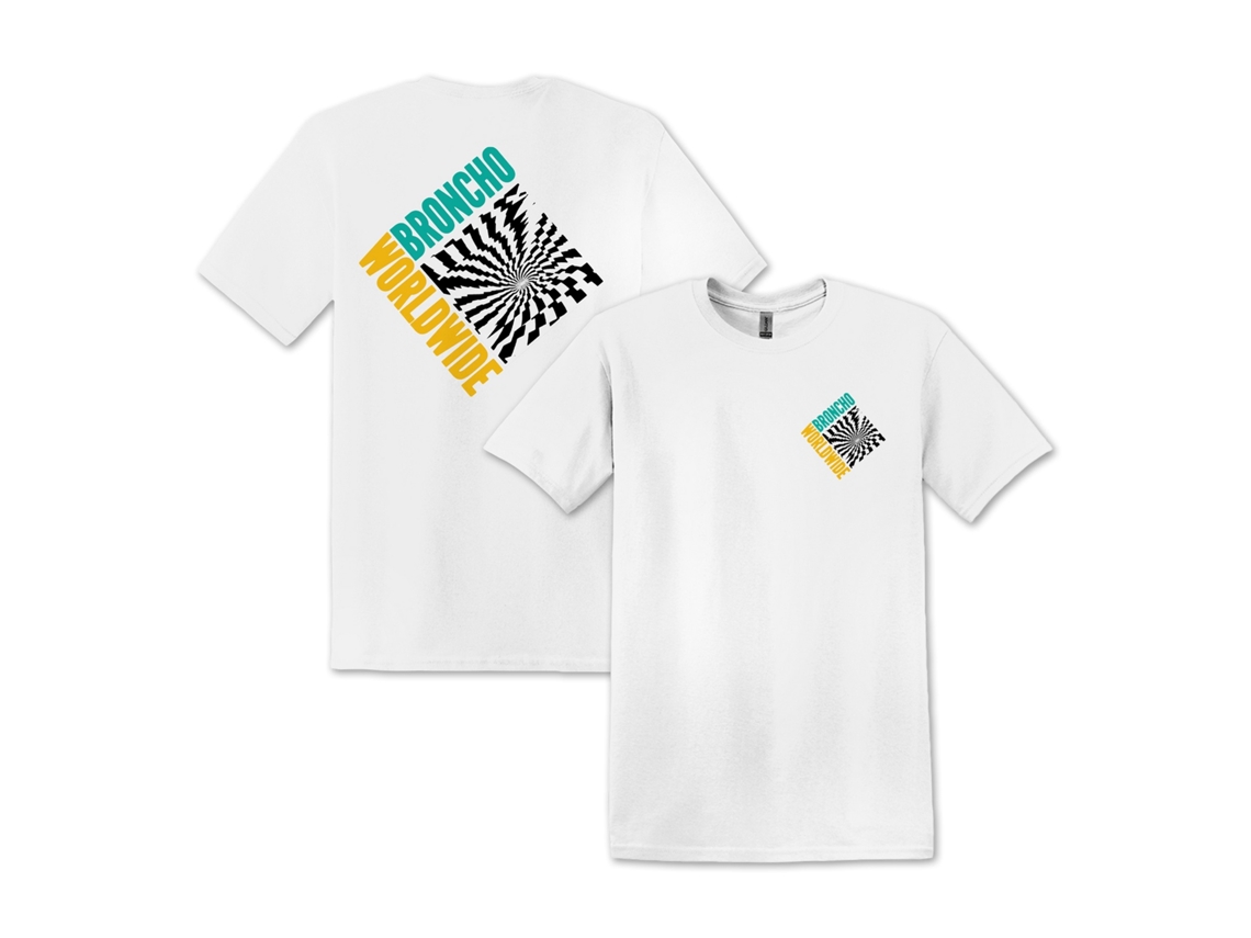 Broncho Pocket Square T shirt ROCKINSTONE Unisex Adults Best Sellers Size:m