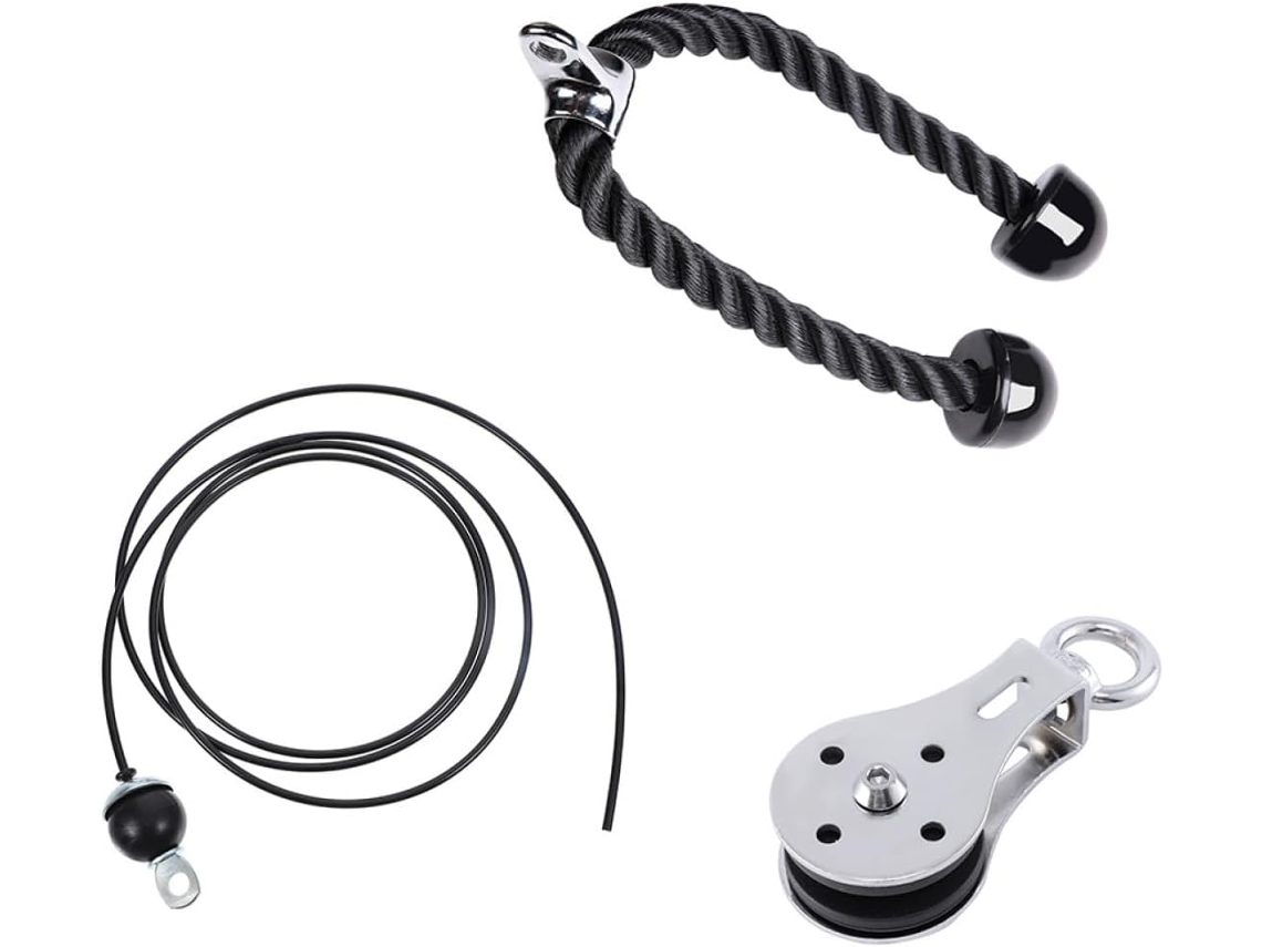 1 Conjunto De Polias De Corda Para Exercícios De Academia