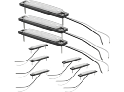 Conjunto De 10 Peças Luzes Freio E Piscas Led Villcase Para Carro, Reboque Ou Caminhão Conjunto De Luzes Indicadoras
