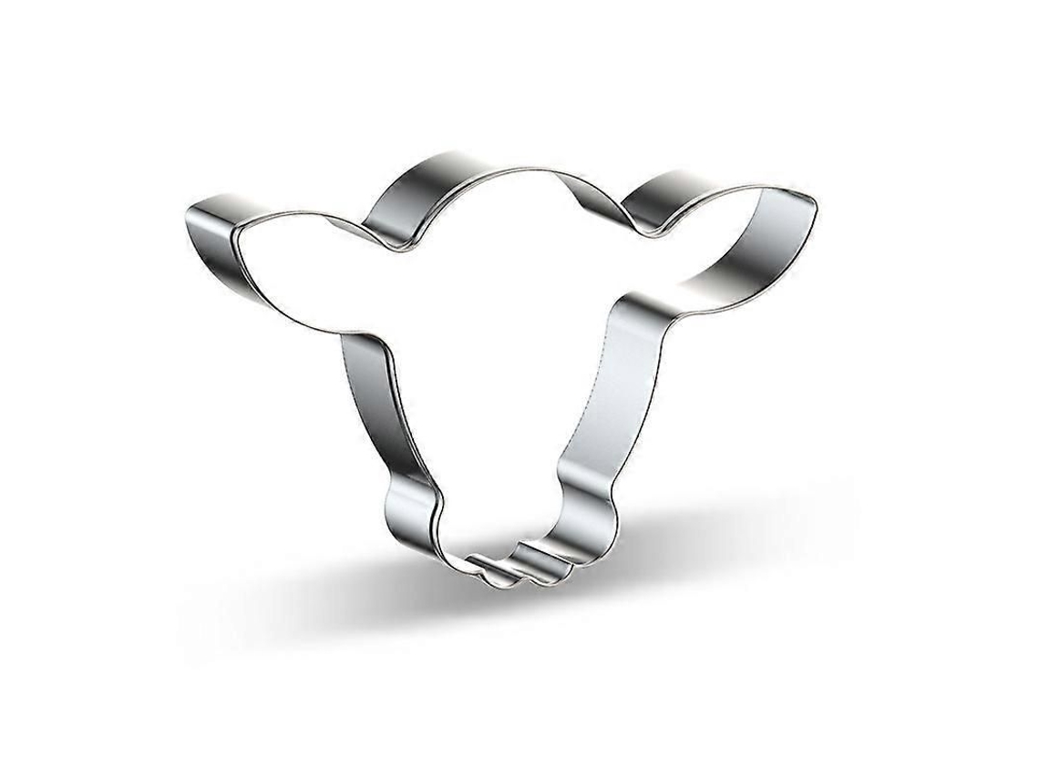 Cortador De Biscoitos Em Forma De Cara De Vaca, 4,5 Cm