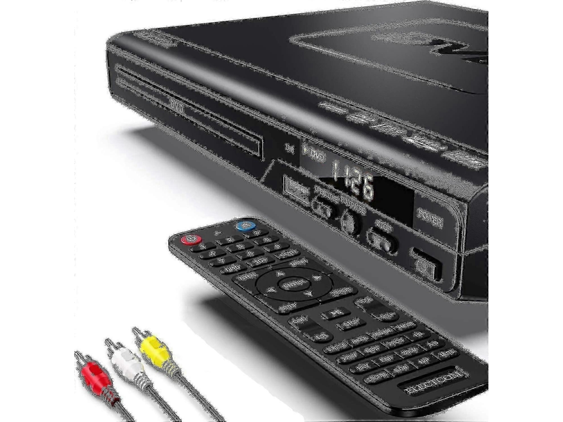 Lurelia Leitor Dvd Para Tv, Com Comando, Blu-ray, Hdmi