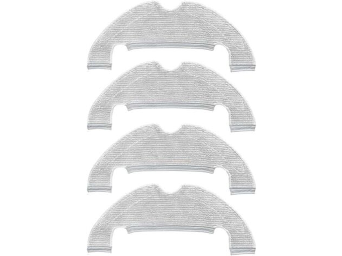 Panos de Limpeza Substituição para Aspirador Robô Dreame D10 Plus/ Z10 Pro D9 L10 D10s, Panos de Microfibra BRILVIBERA