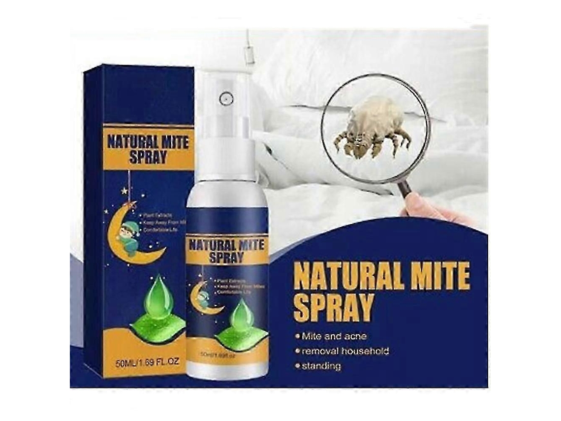 Spray Antiacaros Líquido Remove Ácaros E Lêndeas Para Quarto, Roupa, Travesseiro E Edredom