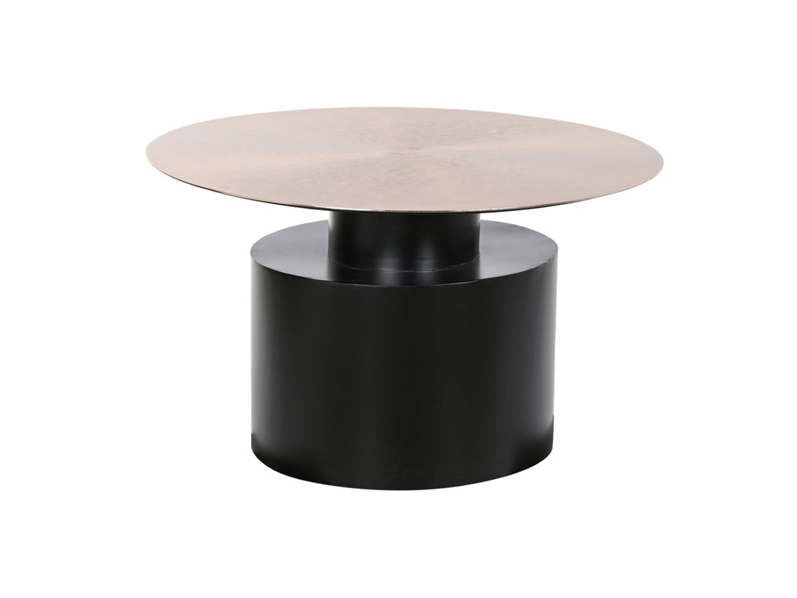 Mesa Lateral de Ferro Dourado 76x76x46cm ALEXANDRA HOUSE LIVING