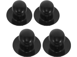 Conjunto de 4 capas plásticas para boina policial automotiva com cabo redondo.