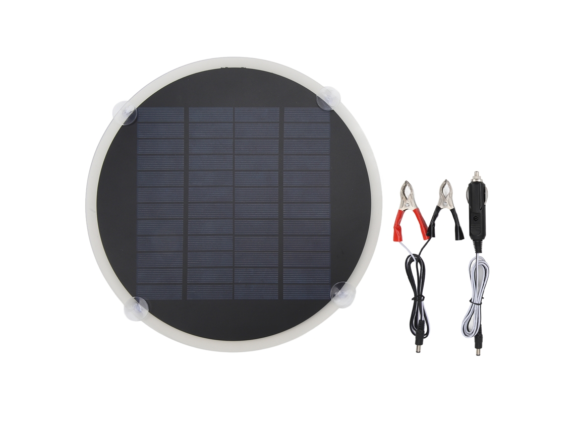 Mini painel solar monocristalino 20 W em placa de epóxi BRILVIBERA