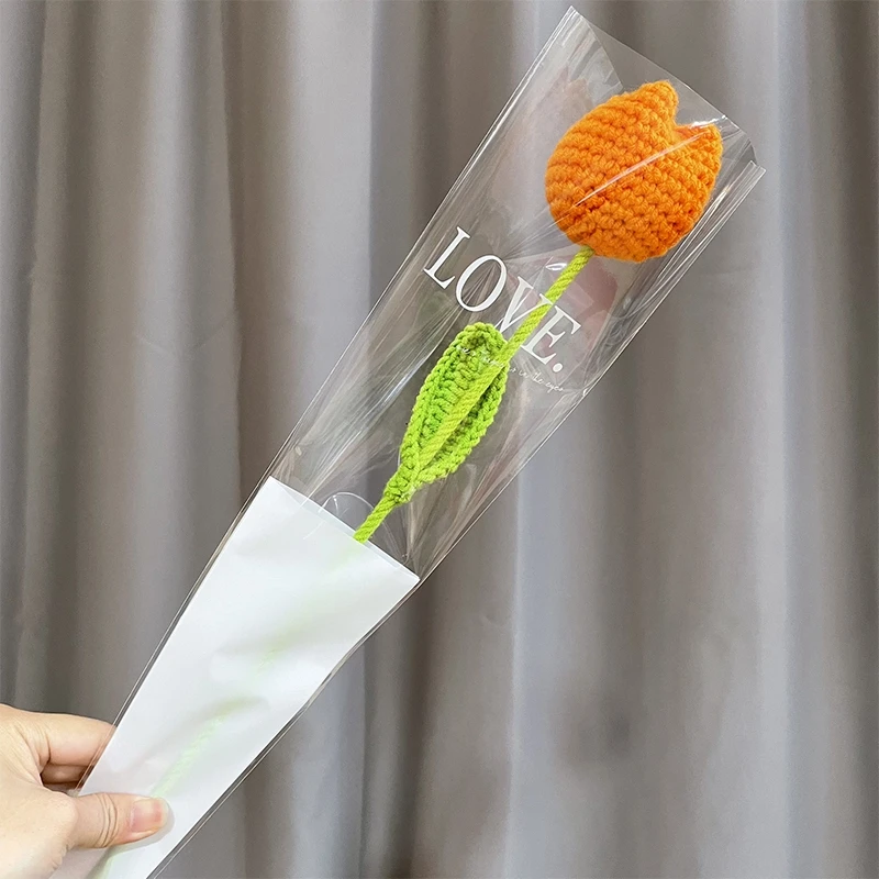 Flores De Crochê, Presente De Formatura Feito À Mão