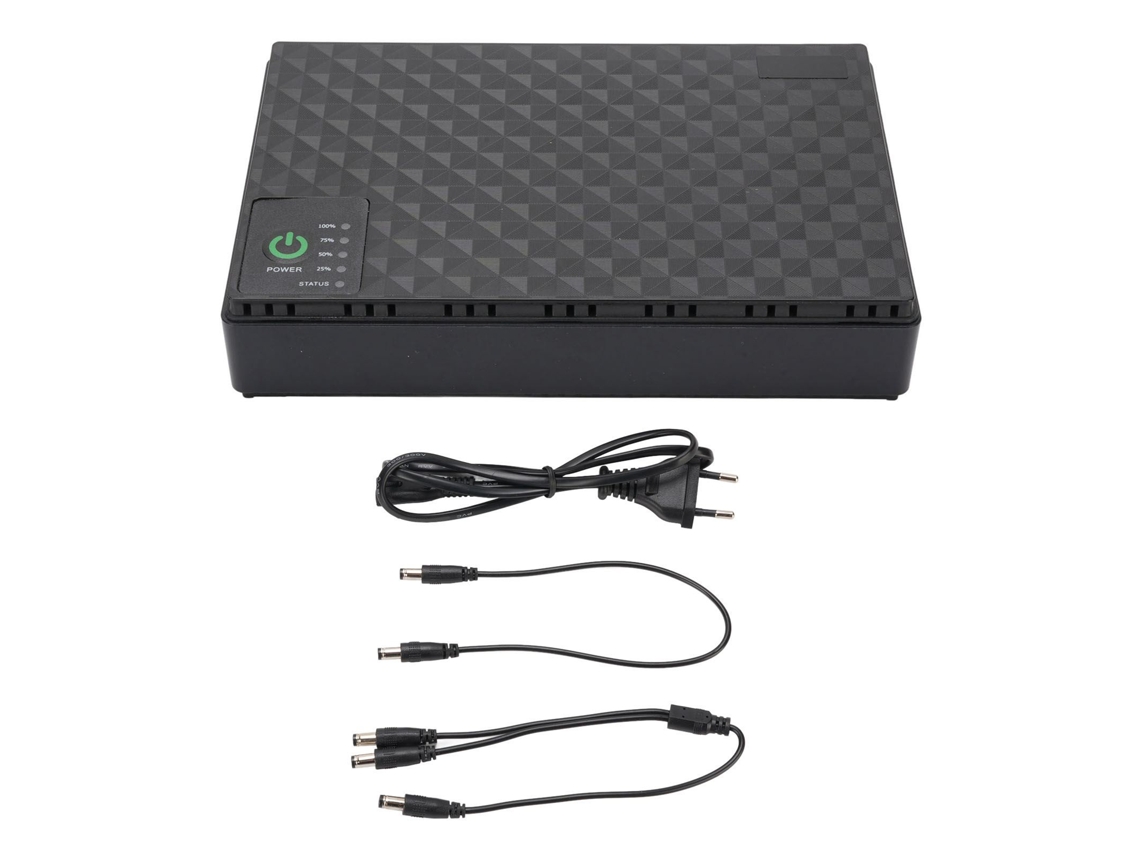 Ups Bateria Backup 10400mah 5v 9v 12v 15v 24v Poe 18w Para Roteador Modem Plug Ue