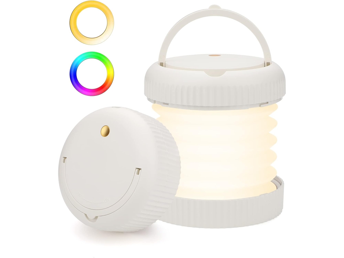 Lâmpada De Acampamento Recarregável, Lâmpada De Acampamento Dobrável, Led Para Acampamento Aquaforge