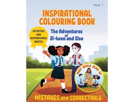 Livro Inspirational Colouring Book 1 Mistakes are Correctable de Sybrand Jvr e Lucia S (Inglês)