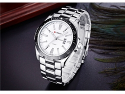 Relógio Masculino Casual Elegante com Pulseira de Aço. MDUG