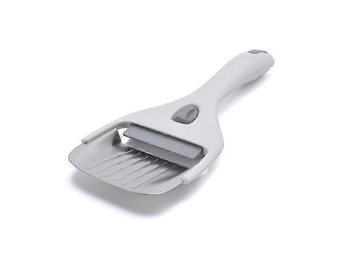 Ralador De Queijo Em Aço Inox Com Cabo Ergonômico Para Ajuste De Espessura Qyroadwolf Design Aquaforge