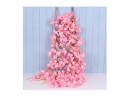 Guirlanda de Flores de Sakura Artificial LAXISCREED 1.8m Rosa Escuro