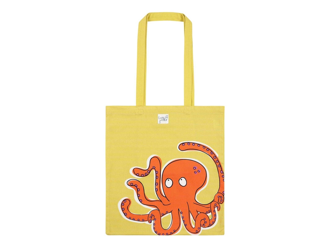 Lazy Jacks Octopus Tygväska Tamanho Único Gul Amarelo AQUAFORGE