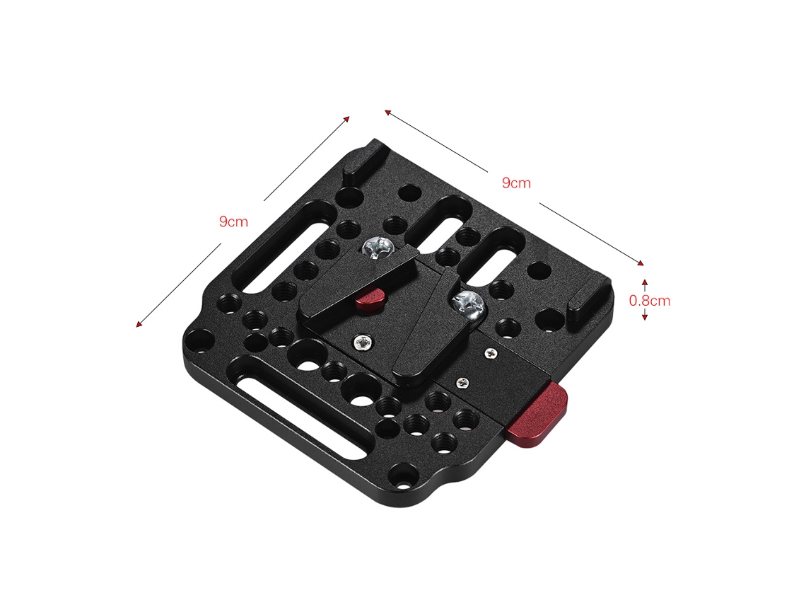 2026 kit de Montagem V lock: Docking Fêmea V, Placa de Bloqueio Rápido Macho e Placa de Bateria V mount