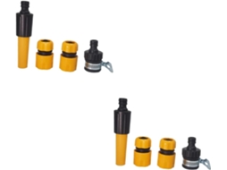 Kit De 2 Peças Para Conexão De Mangueira De Jardim, Acessórios De Plástico