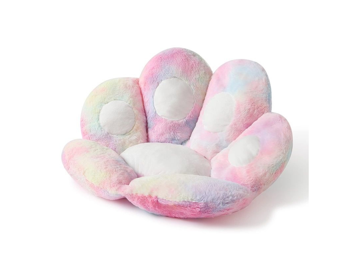 2026 cojín de Pata de Gato Suave Kawaii Almofada para Silla Sofá Oficina 70x60cm