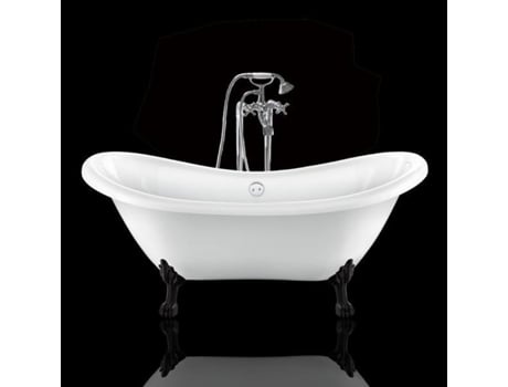 Banhista Com Pés Darlington 175 Cm Pés Leão Negros ROGIER & MOTHES