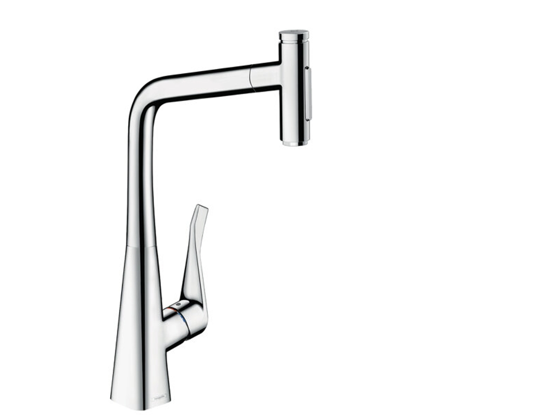 HANSGROHE Metris Select M71 Misturadora Monocomando de Cozinha 320 Duche Extensível 2Jets Sbox Span Classbackgroundyellow