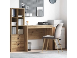 Vidaxl Mesa Carvalho Artesanal 90 X 50 X 76 Cm