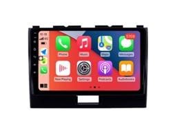 Auto Rádio Carro Bluetooth Autoradio 8GB RAM 128G ROM CarPlay Navegação GPS Ecrã Táctil RoverOne para Suzuki Wagon R 6 VI 2017-2021  