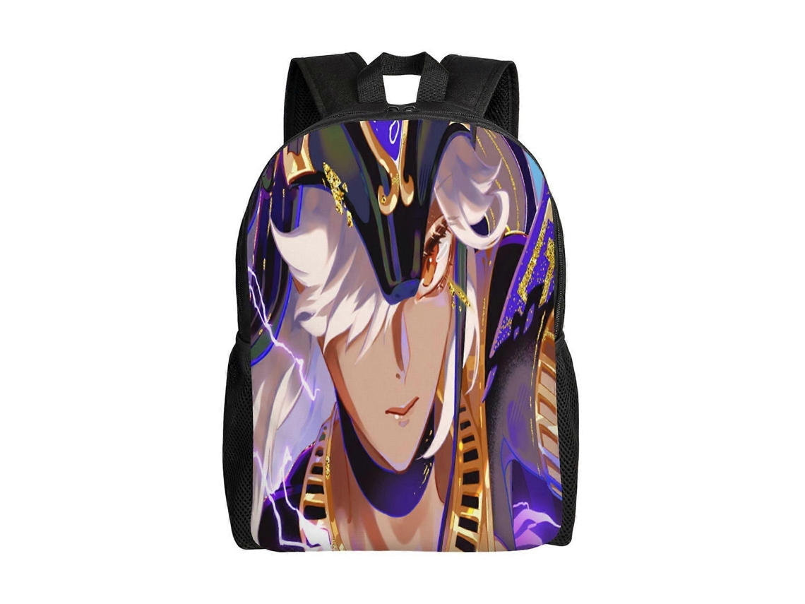 Mochila Genshin Impact F250 Para Estudantes, Resistente E Leve, Impermeável E Com Alça De Ombro Respirável.