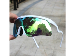 (estilo 2) Óculos De Ciclismo Unissex, Lentes De Poliuretano, Armação De Acrílico.