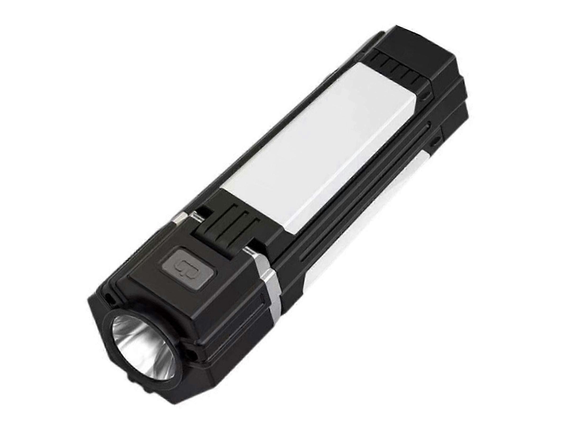 Lanterna De Acampamento De Bolso Portátil Com Luz Lateral Cob, Recarregável, Com Gancho. Olysi Shop