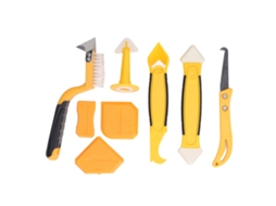 Kit De Ferramentas De Calafeteamento 8 Peças Para Banheiro Cozinha Silicone Ferramentas De Junta Removedor De Calafete