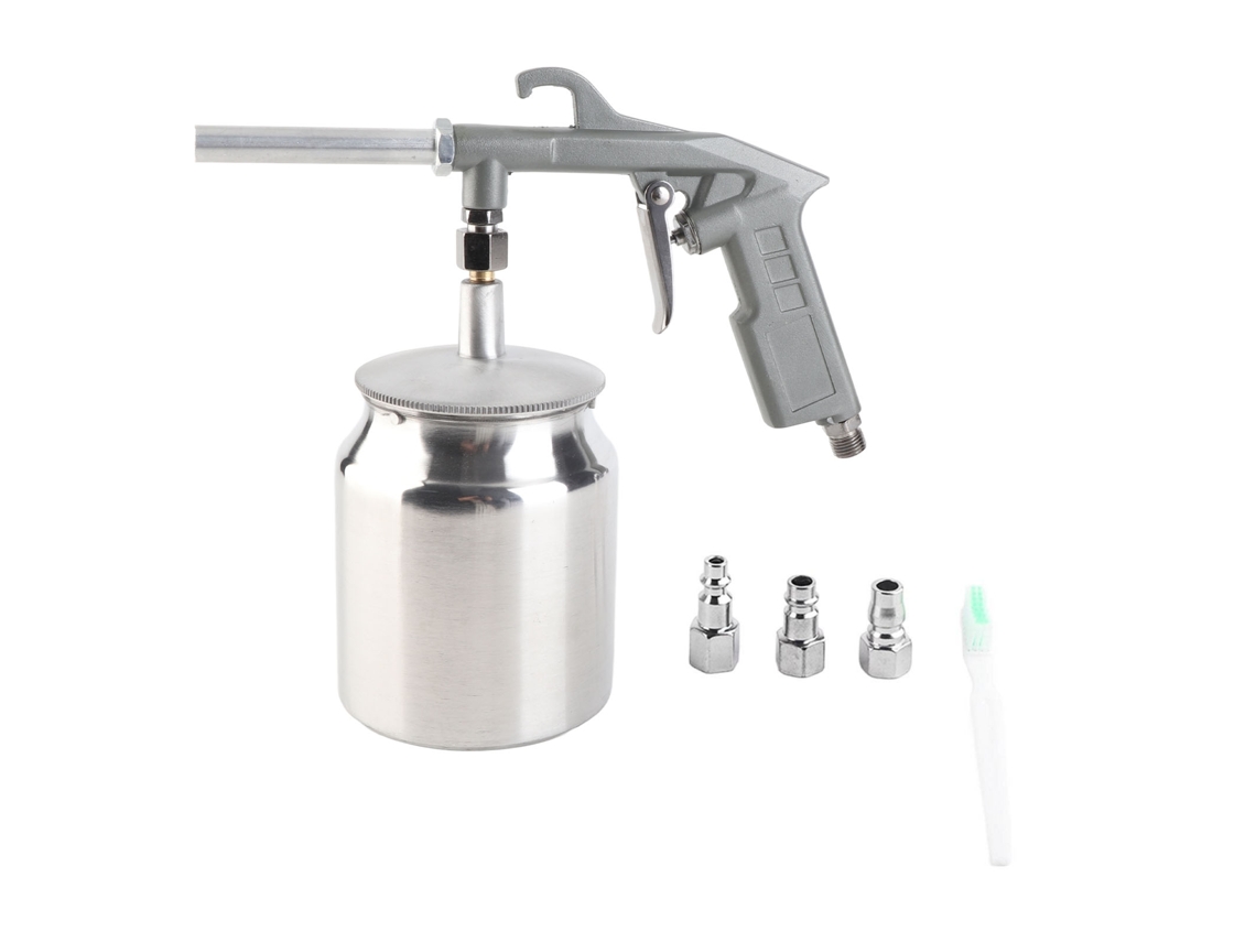 Kit De Ferramentas De Areia Para Areia Com Pistola De Ar Para Pulverização E Limpeza