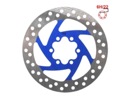 Disco De Freio 140mm 6h Azul