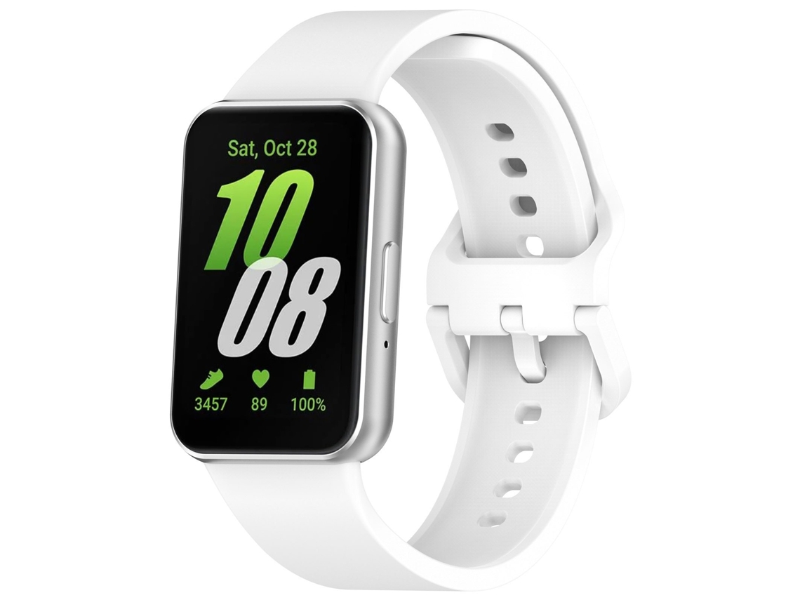 Pulseira De Silicone Adequada Para O Samsung Galaxy Fit3branco Yunzii