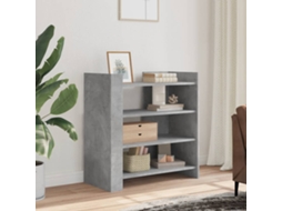 Aparador 73,5x35x75 cm Derivados de Madera Cemento Gris