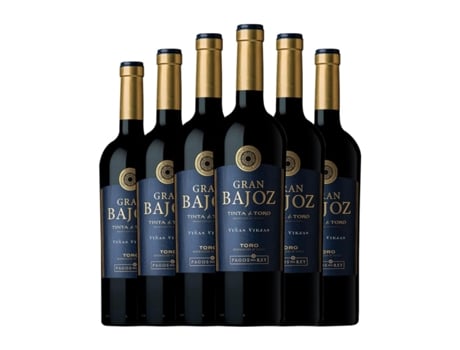 Vinho PAGOS DEL REY Gran Bajoz Tinta de Toro Toro (0.75 L - 6 Unidades)