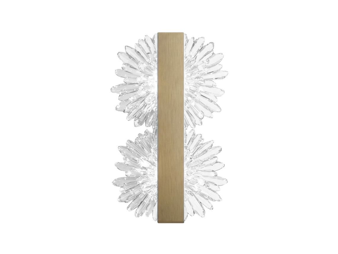 Lâmpada De Parede Rea G147-2w Gold Gold Led