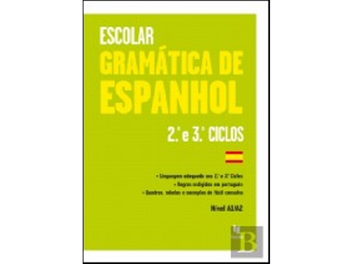 Livro ESCOLAr Gramatica Esp 2/3º Ciclo