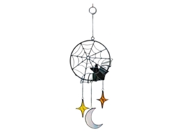 Bola de lua e estrela de teixo para decoração de Halloween ao ar livre LAXISCREED