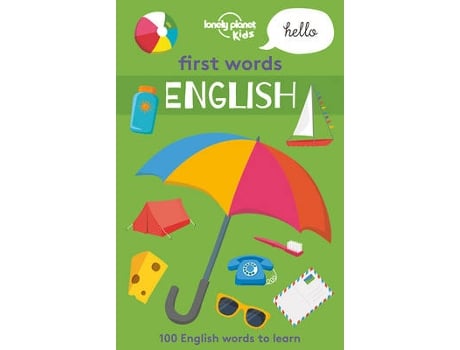 Livro lonely planet kids first words - english de lonely planet kids (inglês)