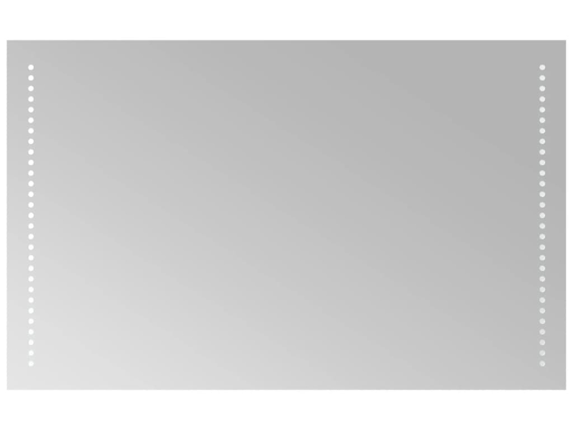 Led Bathroom Mirror, Led Bathroom Mirrors Vidaxl Transparente Vidro (80 X 50 Cm)