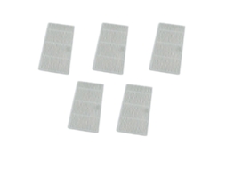 Replacement Spare Part For Trouver E10/ E20 Plus Vacuum Cleaner Accessories Hepa Filter 5pcs