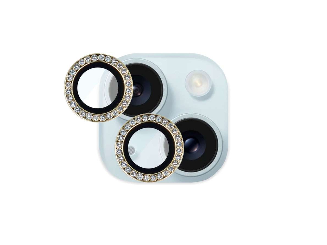 Protetor de Lente Brilho Oro para Iphone 15 LA CASA DE LAS CARCASAS