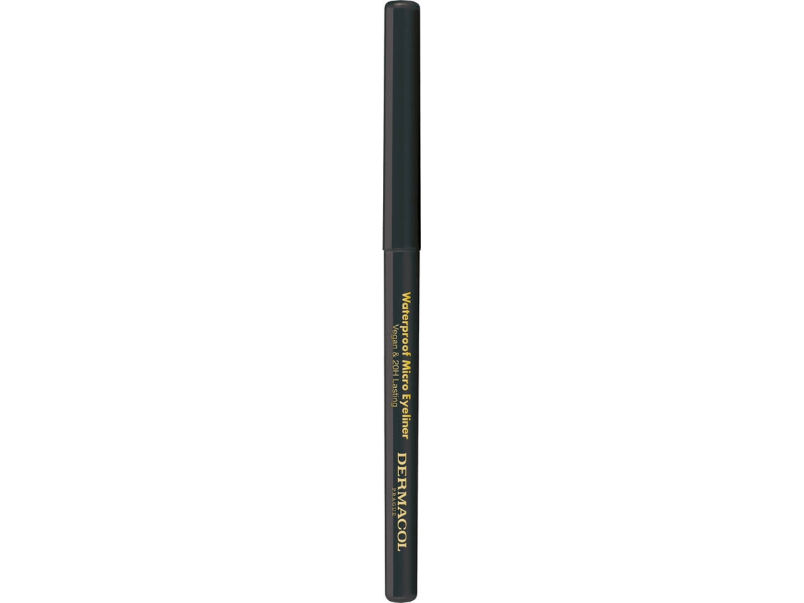 Lápis Olhos DERMACOL Micro Eyeliner Waterproof nº 1 Preto (0,08 gr)