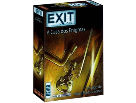 Jogo de Tabuleiro DEVIR Exit 12- A Casa dos Enigmas  (Portugês)
